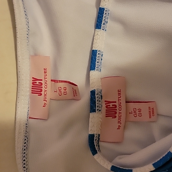 NWT: JUICY by Juicy Coutour Striped Bikini Set - Picture 11 of 13